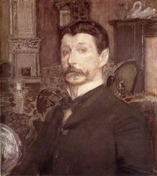 Portrait of Mikhail Alexandrovich Vrubel