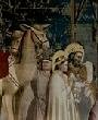 ди Бондоне, Джотто. Цикл фресок капеллы Арена [10] в Падуе (капелла Скровеньи). Поклонение волхвов. Фрагмент