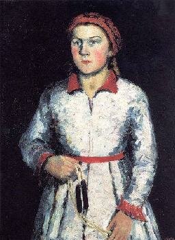 Казимир Северинович Малевич - Портрет дочери художника